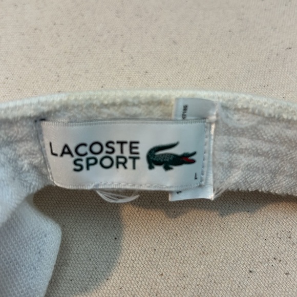 Lacoste Sport White Visor – Miami Open Itaú Edition – Men’s Size L - Picture 6 of 6